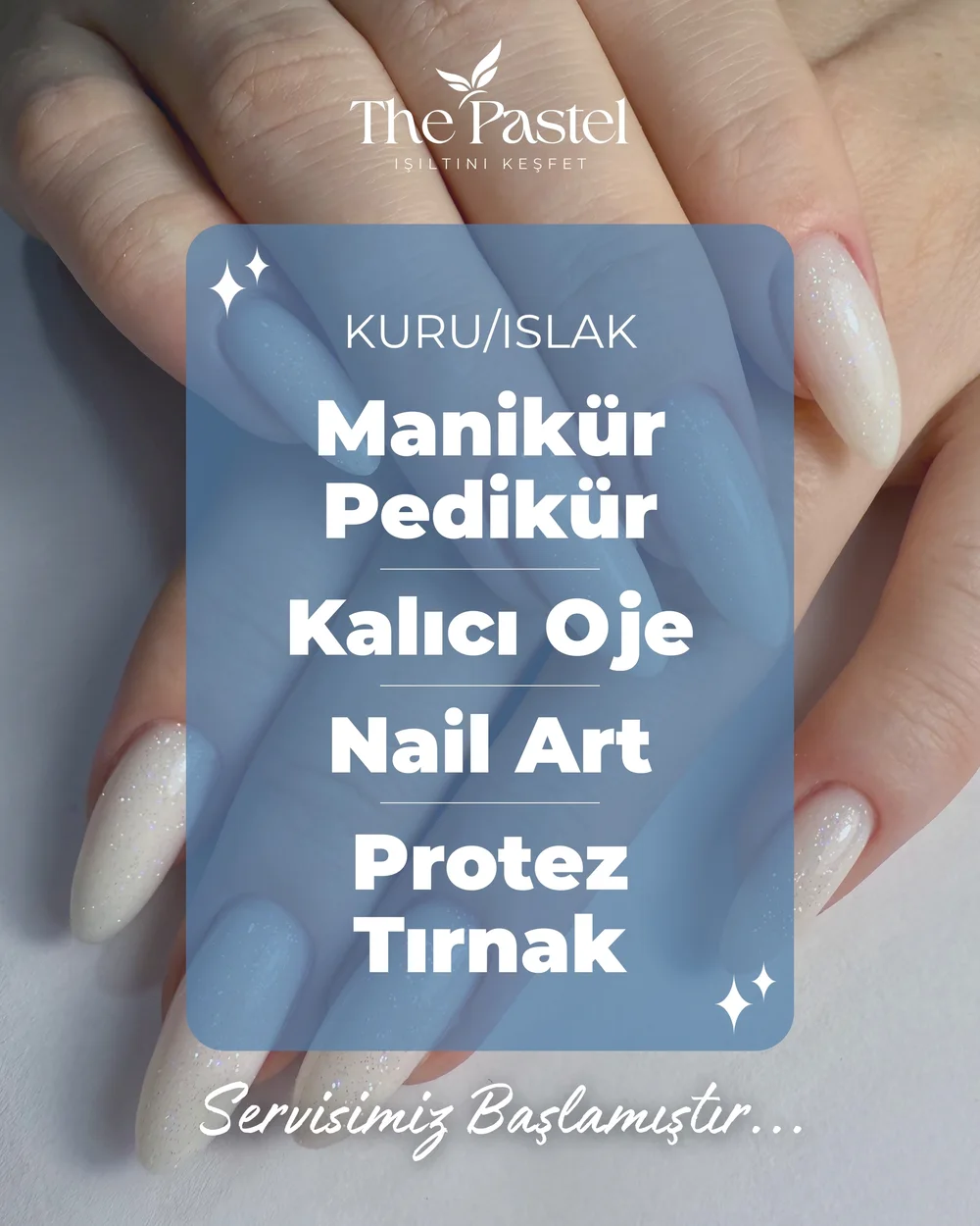 Manikür, Pedikür, Protez Tırnak, Jel Güçlendirme & Nail Art Stüdyosu